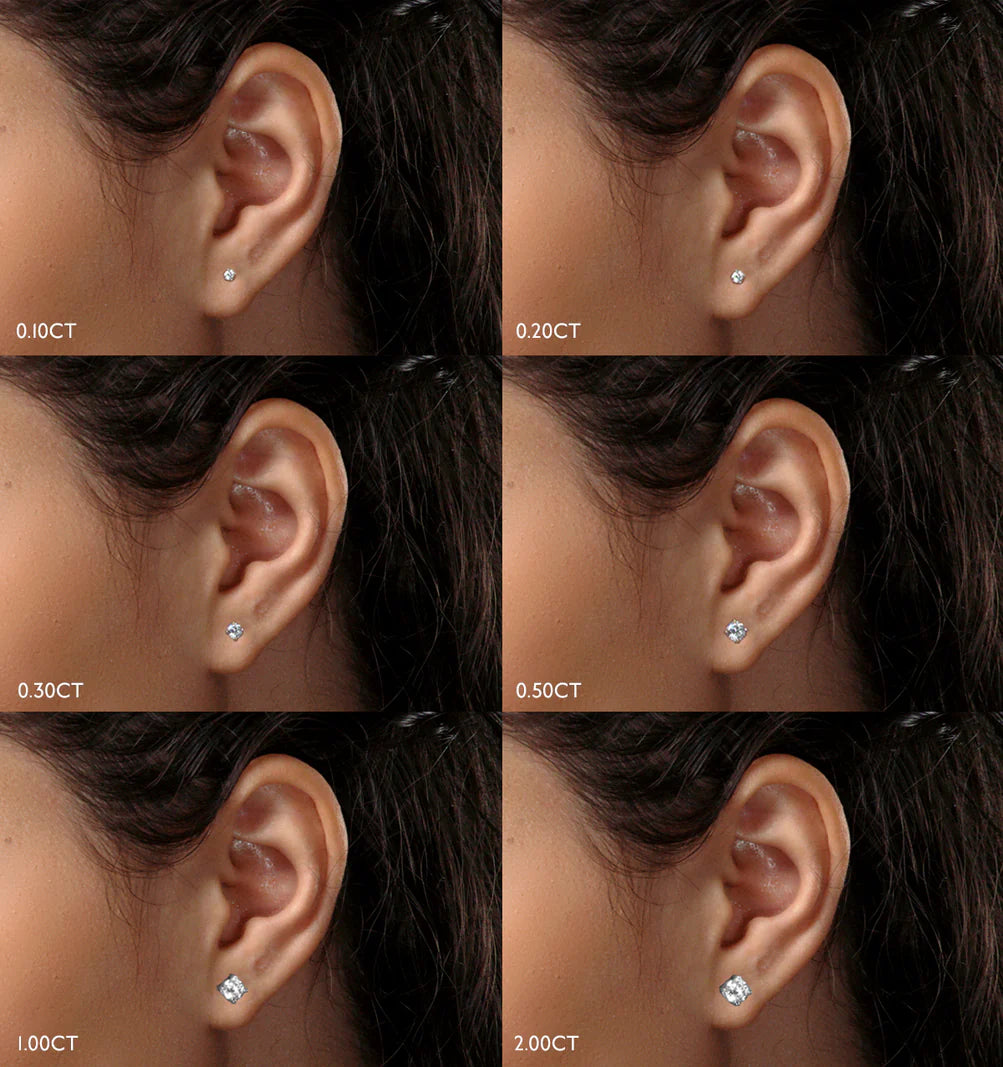 Ice Stud Earrings