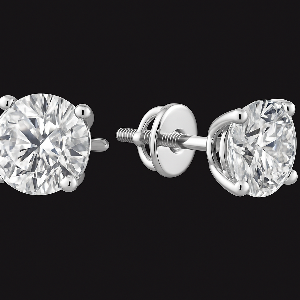 Ice Stud Earrings