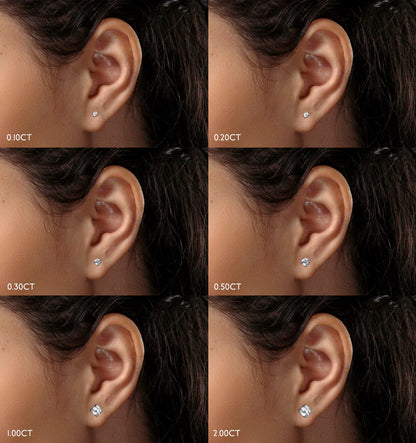 Ice Stud Earrings