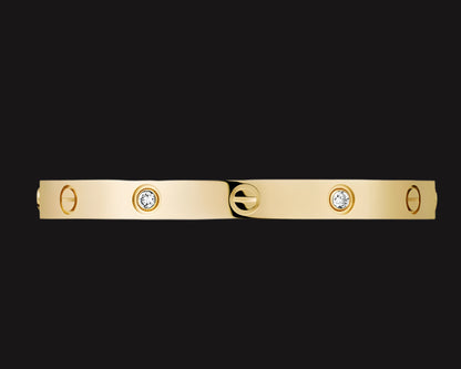 AMOR Bracelet Yellow Gold