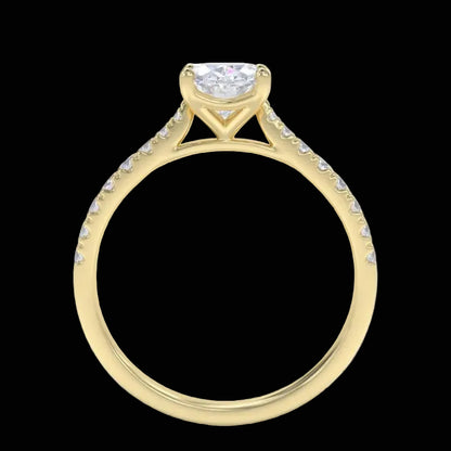Classic Oval Shoulder-Set