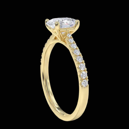 Classic Oval Shoulder-Set