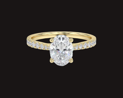 Classic Oval Shoulder-Set