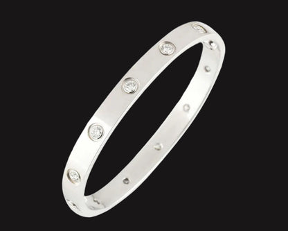 Medusa Bracelet White Gold