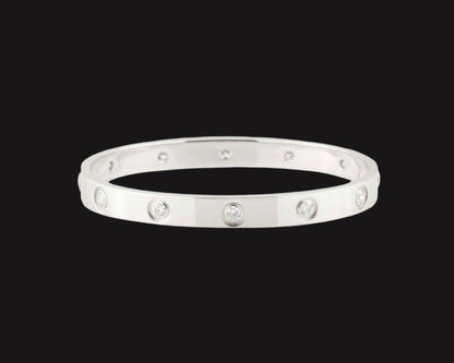 Medusa Bracelet White Gold