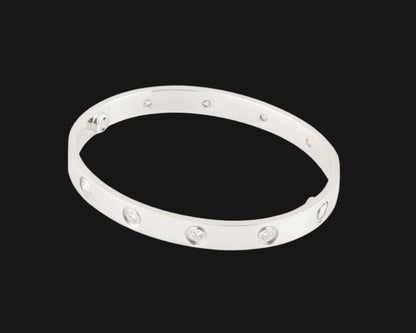 Medusa Bracelet White Gold